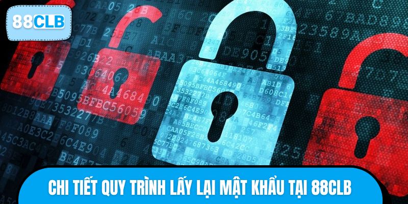 Chi tiết quy trình lấy lại mật khẩu tại 88CLB