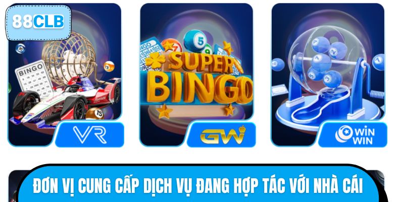 Đơn vị cung cấp dịch vụ đang hợp tác với nhà cái