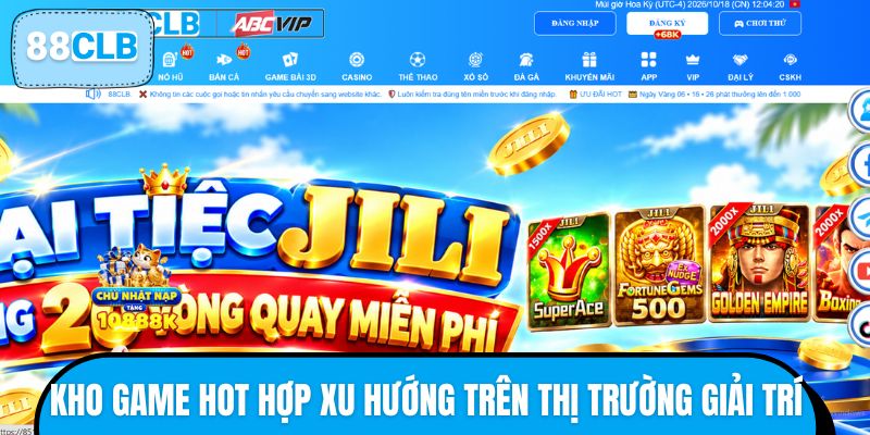 Kho game hot hợp xu hướng trên thị trường giải trí
